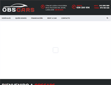 Tablet Screenshot of obscars.com
